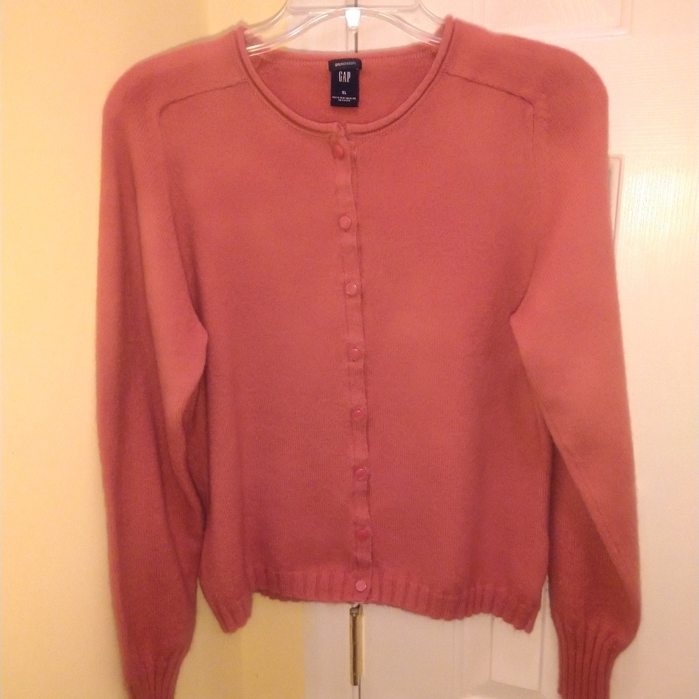 Gap  Stretch Woman Cardigan Size XL Pink